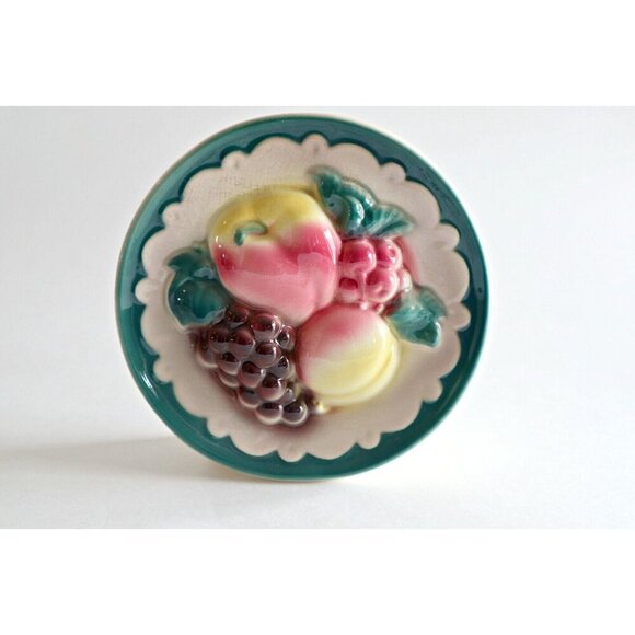 Royal Copley Vintage Fruit Wall Pocket Ceramic 1950's Mid Century - Picture 6 of 6